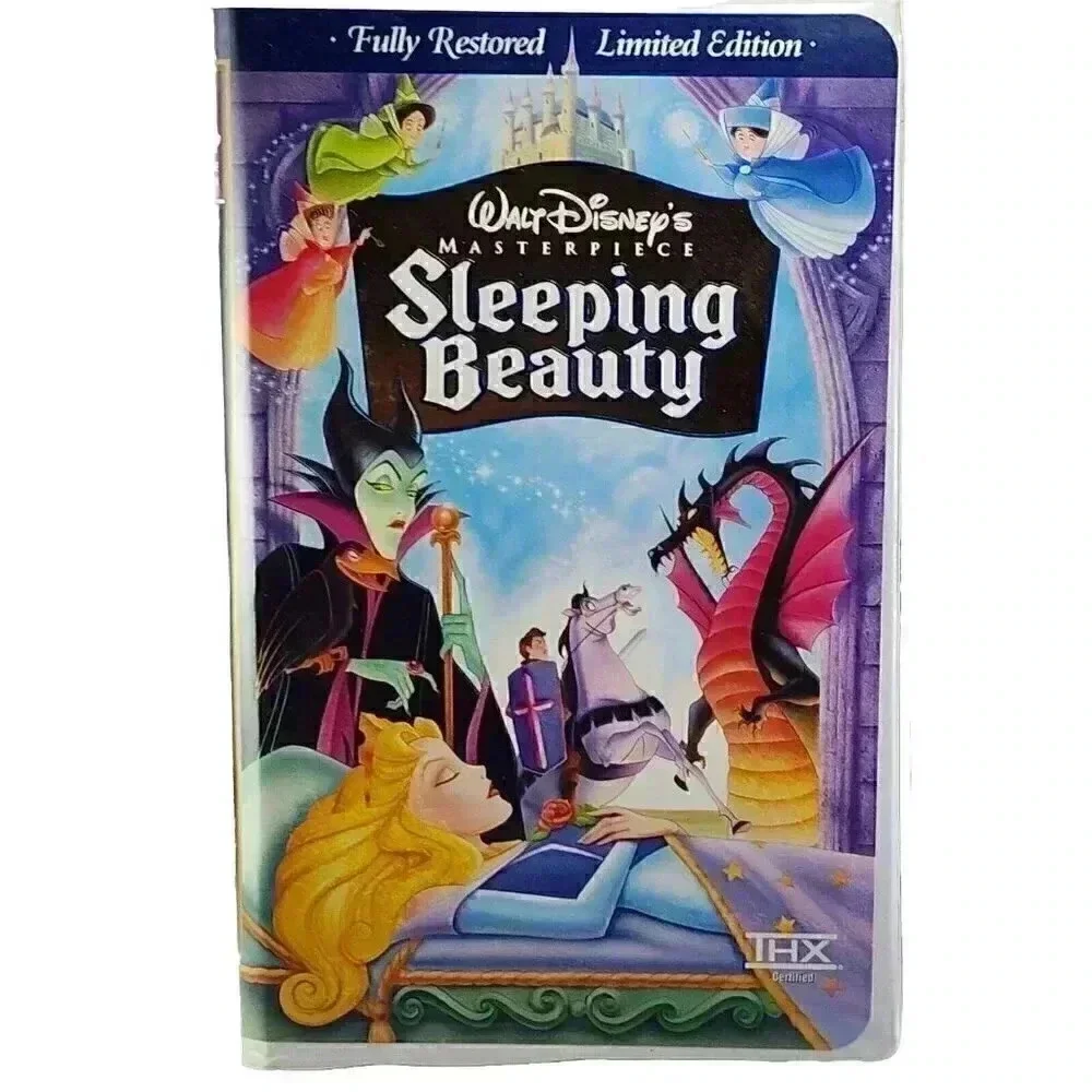 Sleeping Beauty VHS Walt Disney Masterpiece Limited Edition 9511